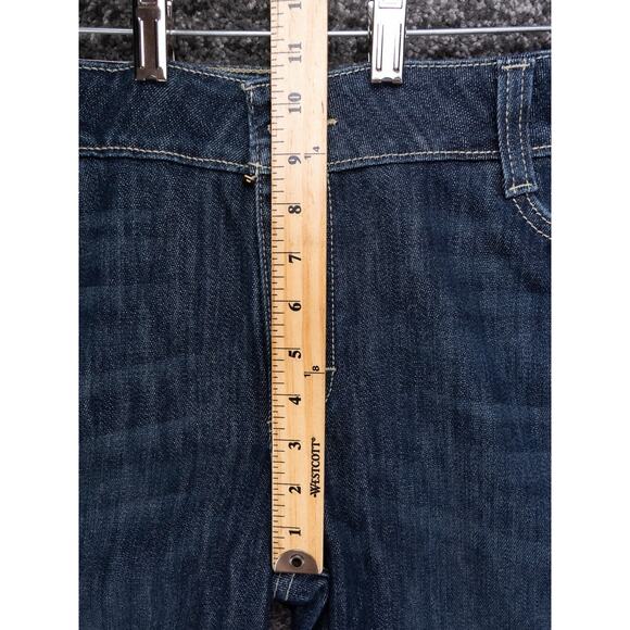 Wrangler FR Jeans Womens 11x34 Blue Mae Retro Bootcut Flame Resistant Stretch - Picture 10 of 16